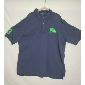Polo Ralph Lauren Men Polo Shirt Size 3XLT Blue
